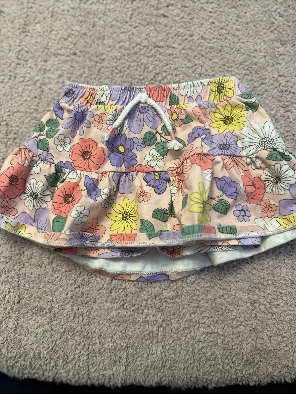 🌸💚 3-Pack Baby Girl Skorts | Carter’s + Gerber | 18M 💕